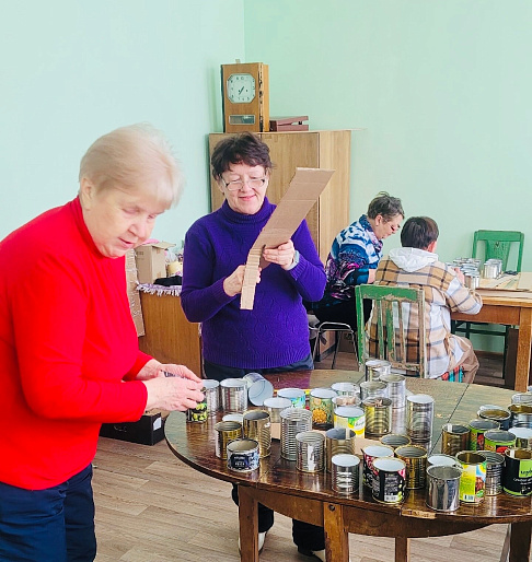 Женсовет Олонецкого района помогает СВОим