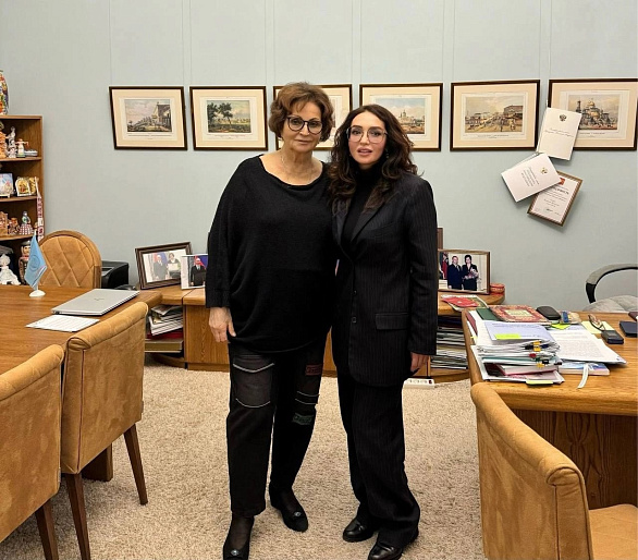 Екатерина Лахова встретилась с председателем Саратовского РО СЖР Юлией Литневской