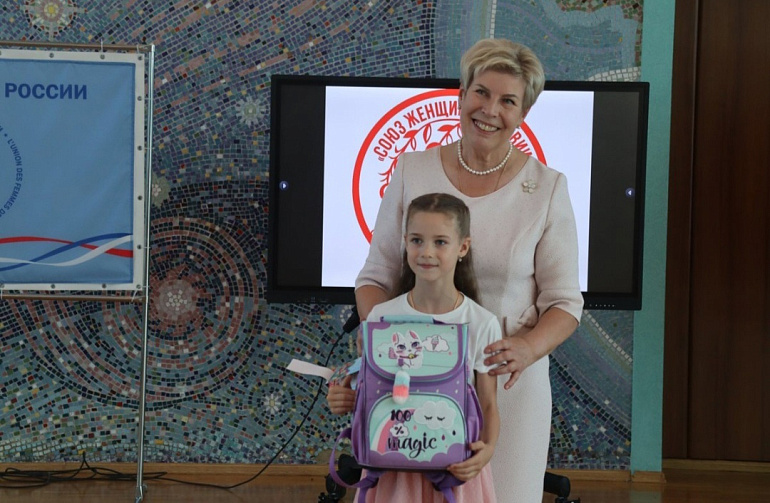 Союз женщин Мордовии подключился к акции «Соберём ребёнка в школу»