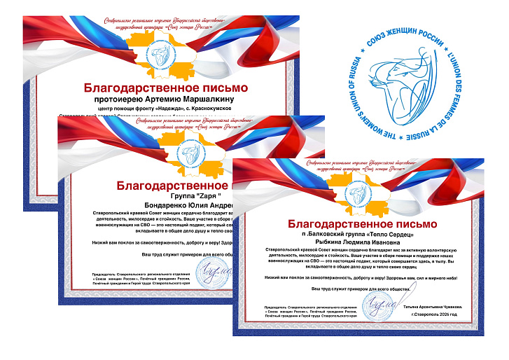 Труд волонтеров Ставрополья отмечен различными наградами