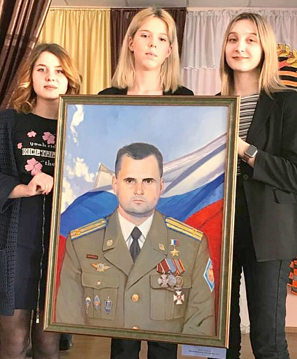 Акция Портрет Героя в Хабаровске