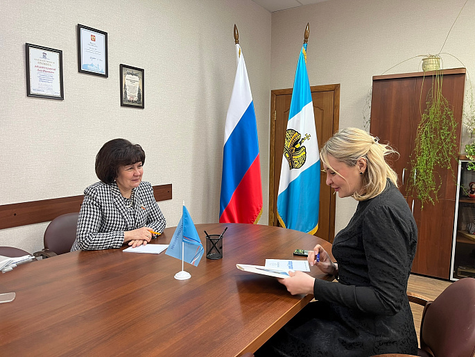 Алсу Айзатуллина встретилась с Уполномоченным по правам ребёнка в Ульяновской области