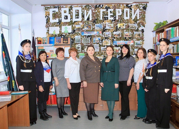 При участии Энгельсского женсовета состоялось открытие музея, посвященного героям-землякам
