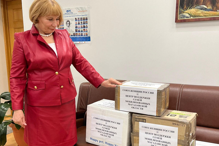 Колымские волонтёры продолжают работу по оказанию гуманитарной помощи участникам спецоперации