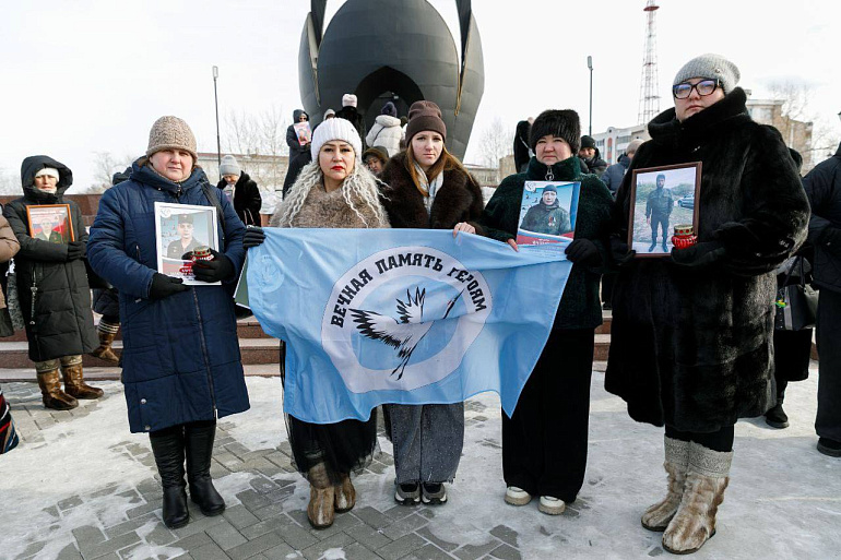 Союзницы Бурятии приняли участие в акции «Свеча памяти»