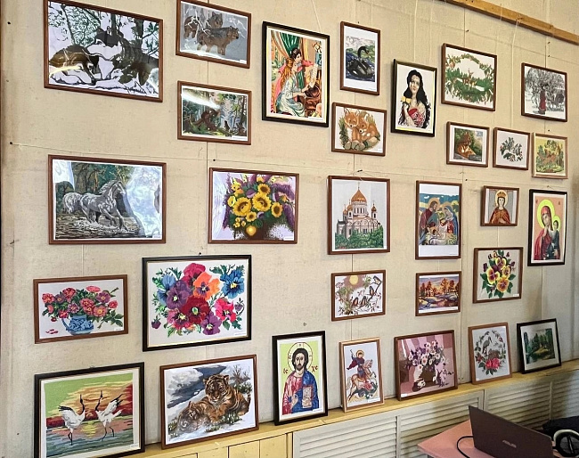 Персональная выставка к 100-летию ветерана