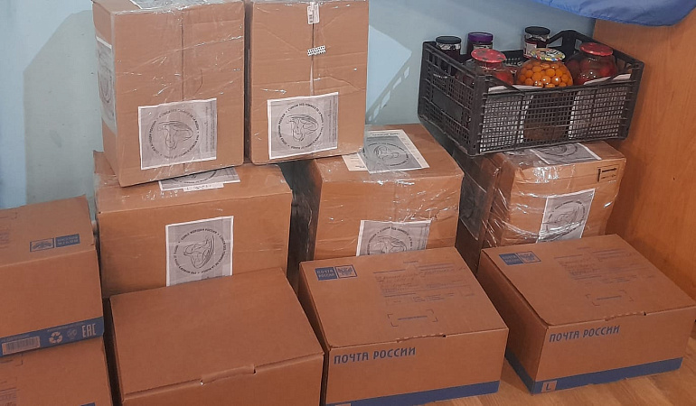 Ингушские союзницы - бойцам и семьям подшефного полка