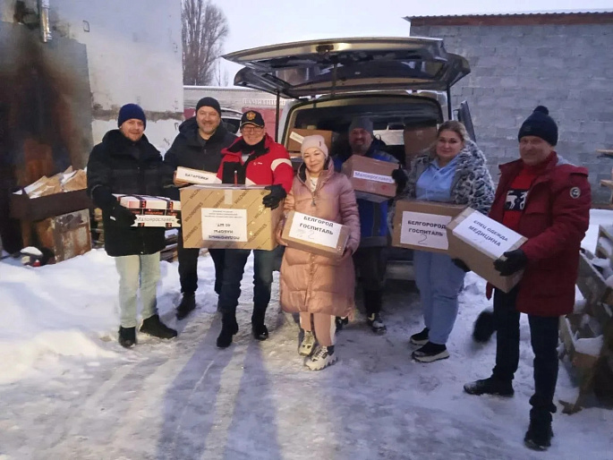 Подруги из Малоярославецкого женсовета побывали в белгородских госпиталях