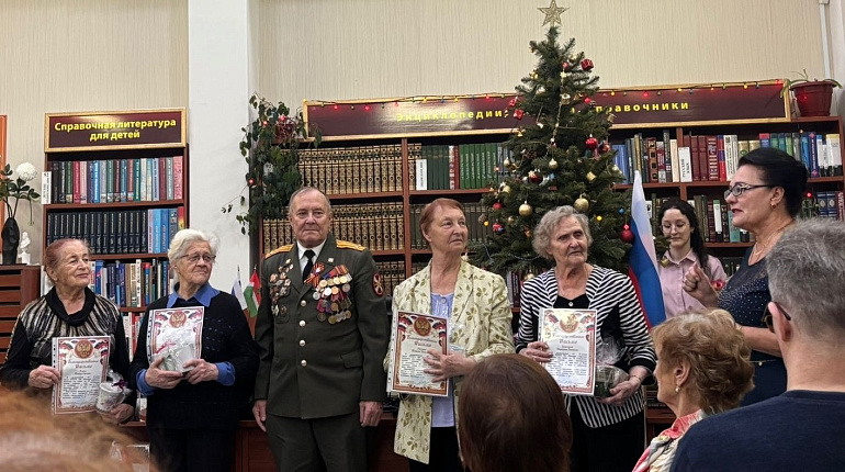 В Калужской библиотеке для слепых прошло праздничное мероприятие