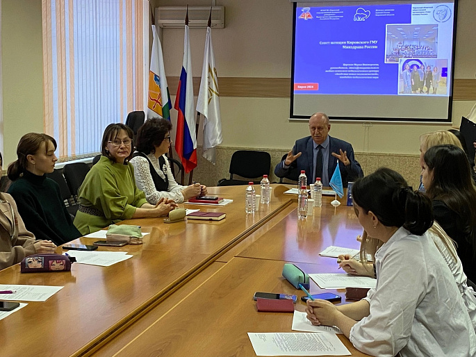 В Кировском медицинском университете будет создано молодежное крыло женсовета вуза